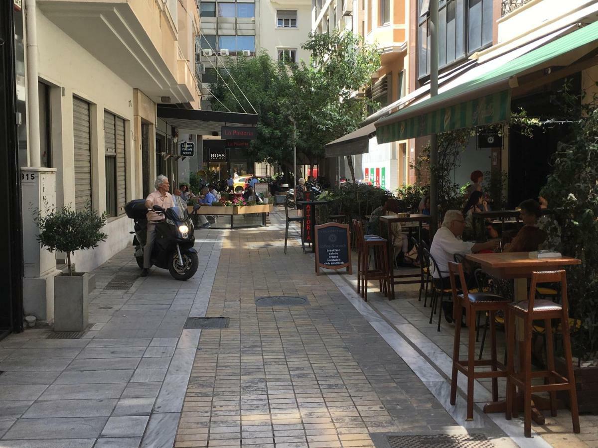 Newly Renovated Apt In Kolonaki Atenas Exterior foto